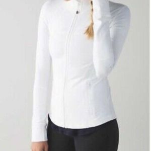 White Lululemon Define Jacket Size 6